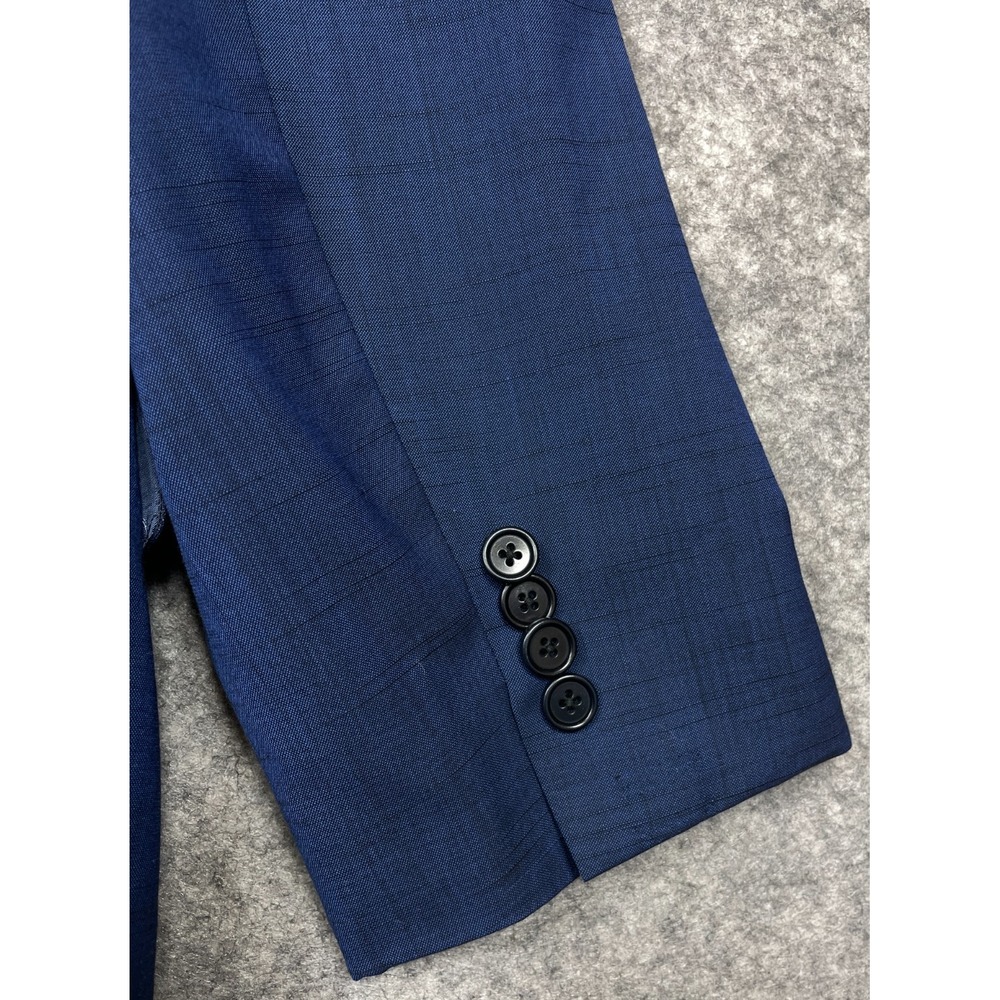 John Varvatos Star USA Blazer Blue 44R Sport Coat Jacket - Picture 5 of 16